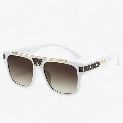 Vintage pilot sunglasses with mirrored lenses – Aerion