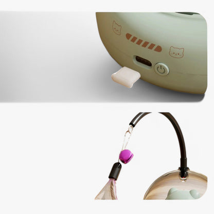 Slim Laser Cat Toy with Rainbow Light - Nola