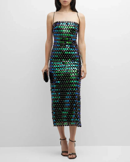 Sequin dress for a Sparkling Evening Look - Amira