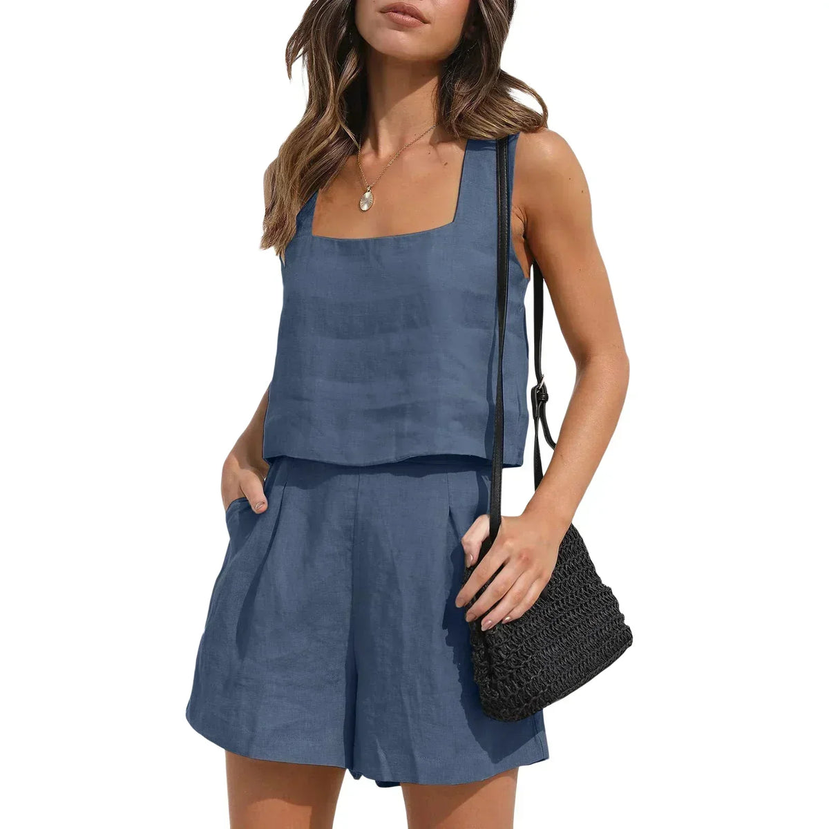 Two-piece summer outfit with style – Emilia