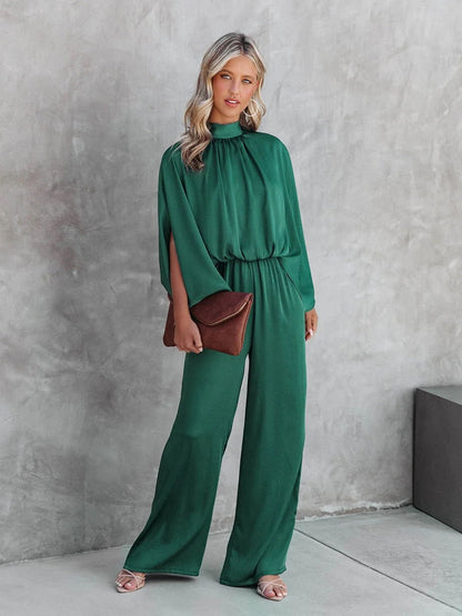 Trendy Green Jumpsuit - Chloe