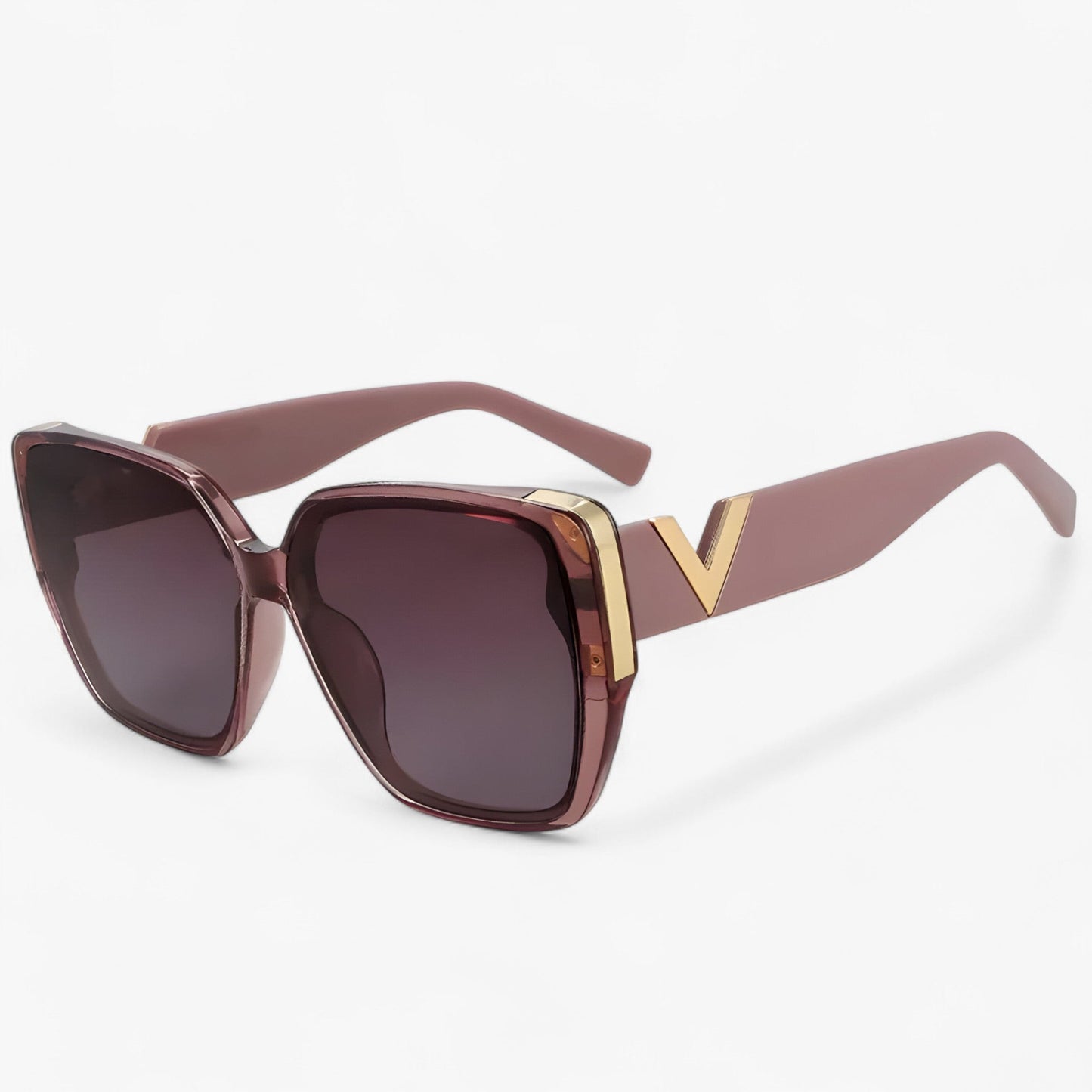 V-shaped mirrored sunglasses – Kryos