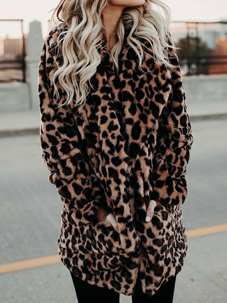 Leopard Winter Coat - WildFrost