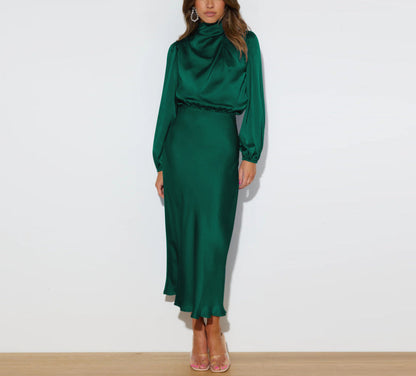 Luxury Satin Dress - Evelina