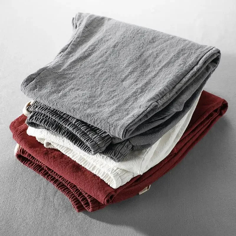 Ultralight Breathable Men's Linen Trousers – Fabio
