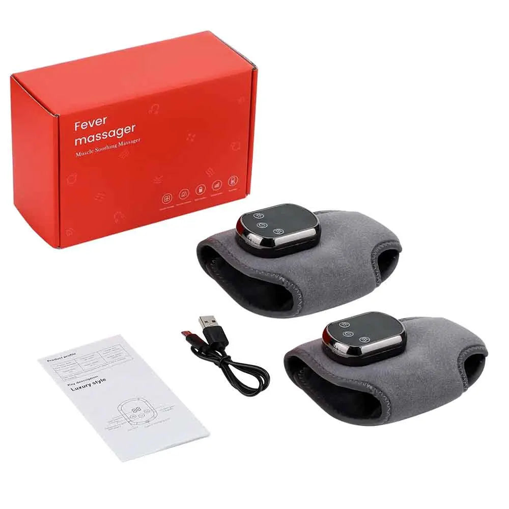 3-in-1 Electric Ankle Massager with Heat & Vibration – Orion