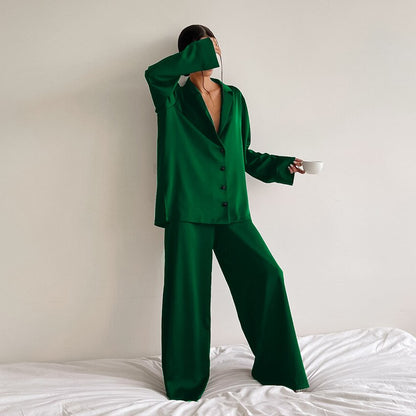 Satin Pyjama Set – Isabella Autumn Magic Edition