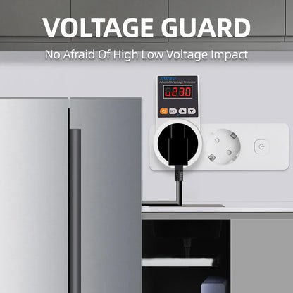 Automatic Voltage Protector Socket with Adjustable Settings – VoltGuard