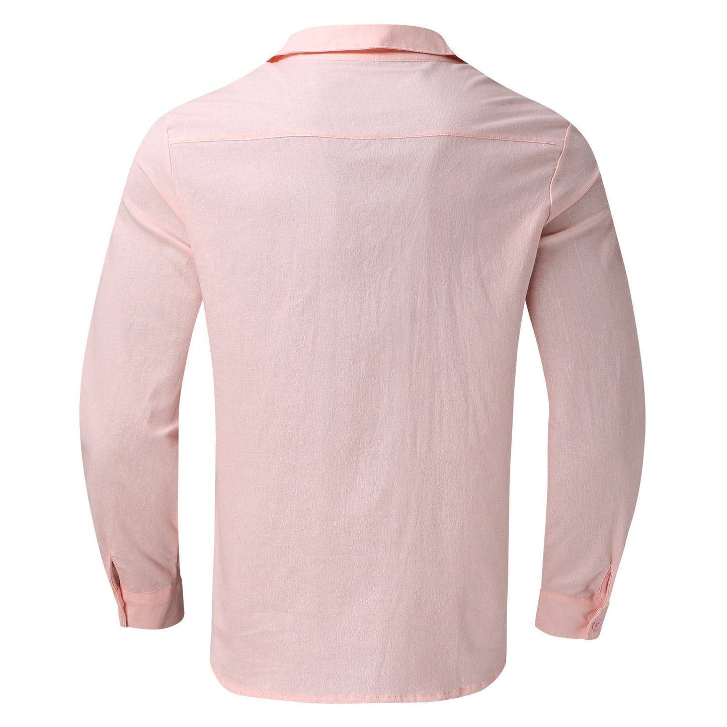 Stylish plus-size autumn shirt for men – Hayes