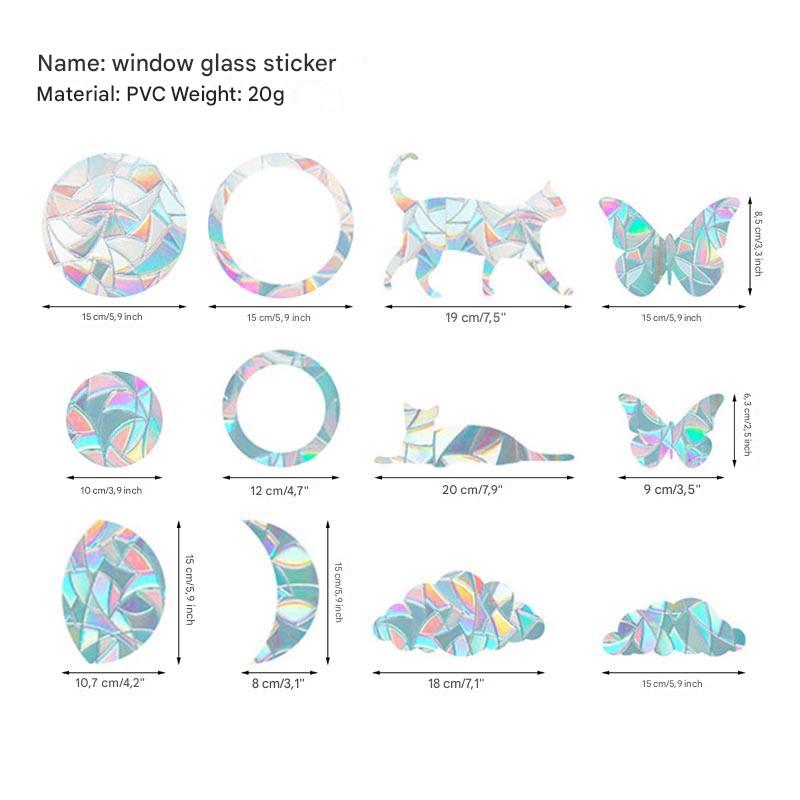 Sun Catcher Window Stickers - LumiSuncatch