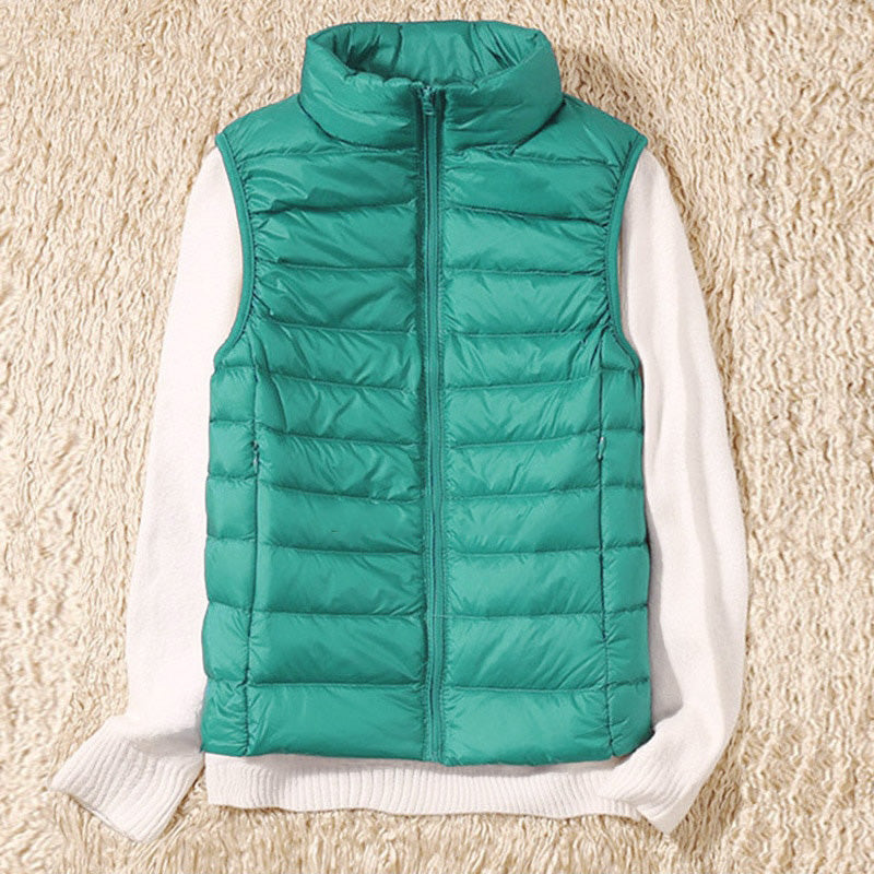 Light quilted vest with a feminine fit – Juliette