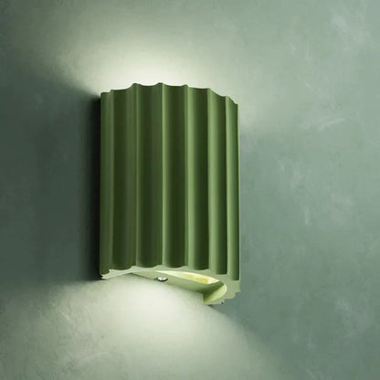 Stylish wall lamps made of synthetic resin - LumiResin