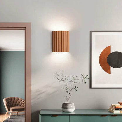 Stylish wall lamps made of synthetic resin - LumiResin