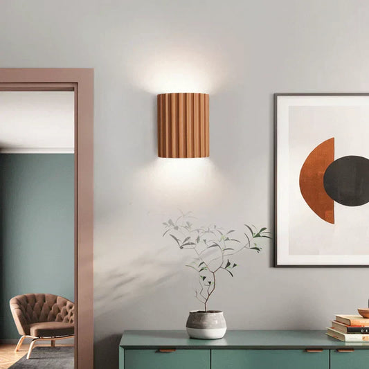 Stylish wall lamps made of synthetic resin - LumiResin