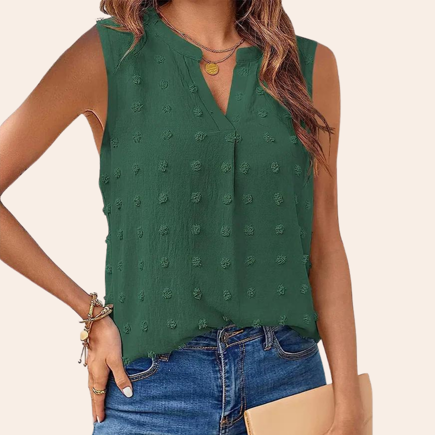 Sleeveless Airy Women's Blouse – Vera