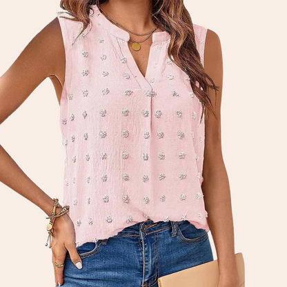 Sleeveless Airy Women's Blouse – Vera