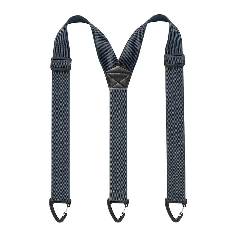 Men's X-Back Suspenders with Adjustable Metal Clips 22