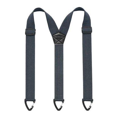 Men's X-Back Suspenders with Adjustable Metal Clips 22