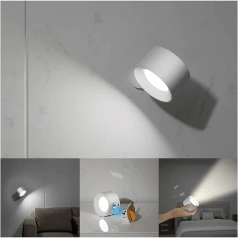 Wireless Rechargeable Wall Lamp - LumoFlex