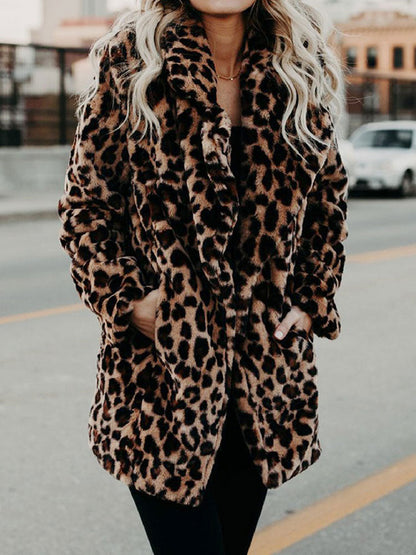 Leopard Winter Coat - WildFrost