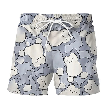 Funny summer set with Gengar & Snorlax print | Buy 1, get 1 free - SleepyFun