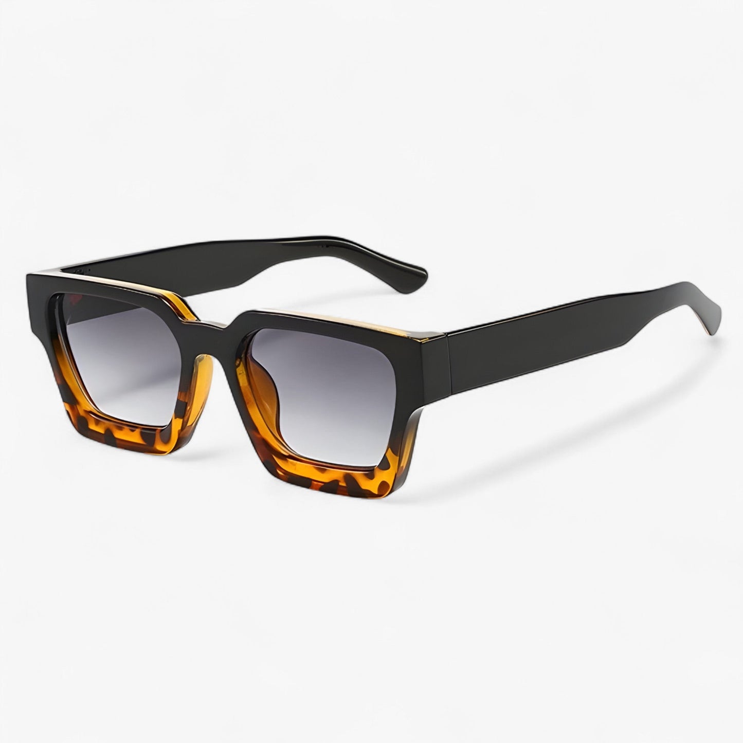 Retro sunglasses for men with square design – Calven