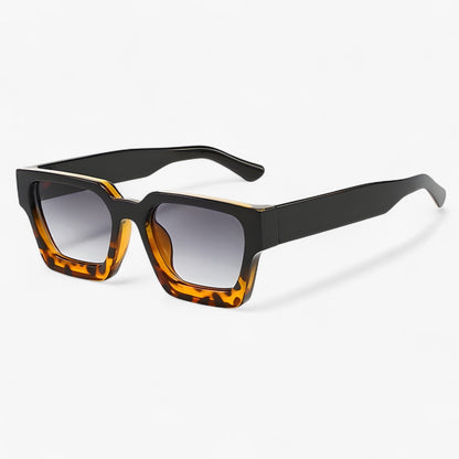 Retro sunglasses for men with square design – Calven