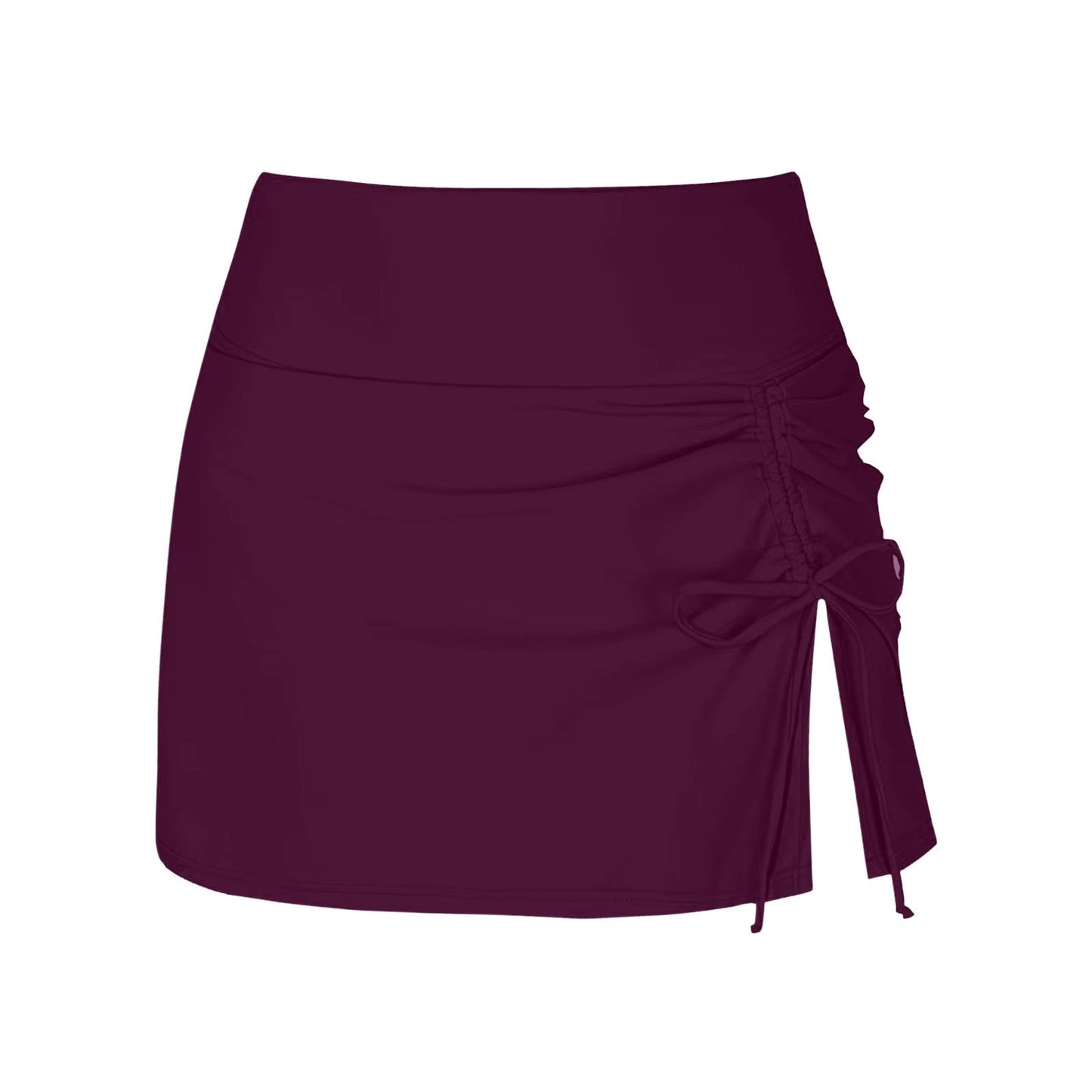Ladies' swim shorts with side slit – Liv