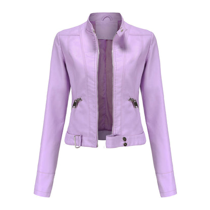 Classic Women's Leather Jacket with Timeless Style 6