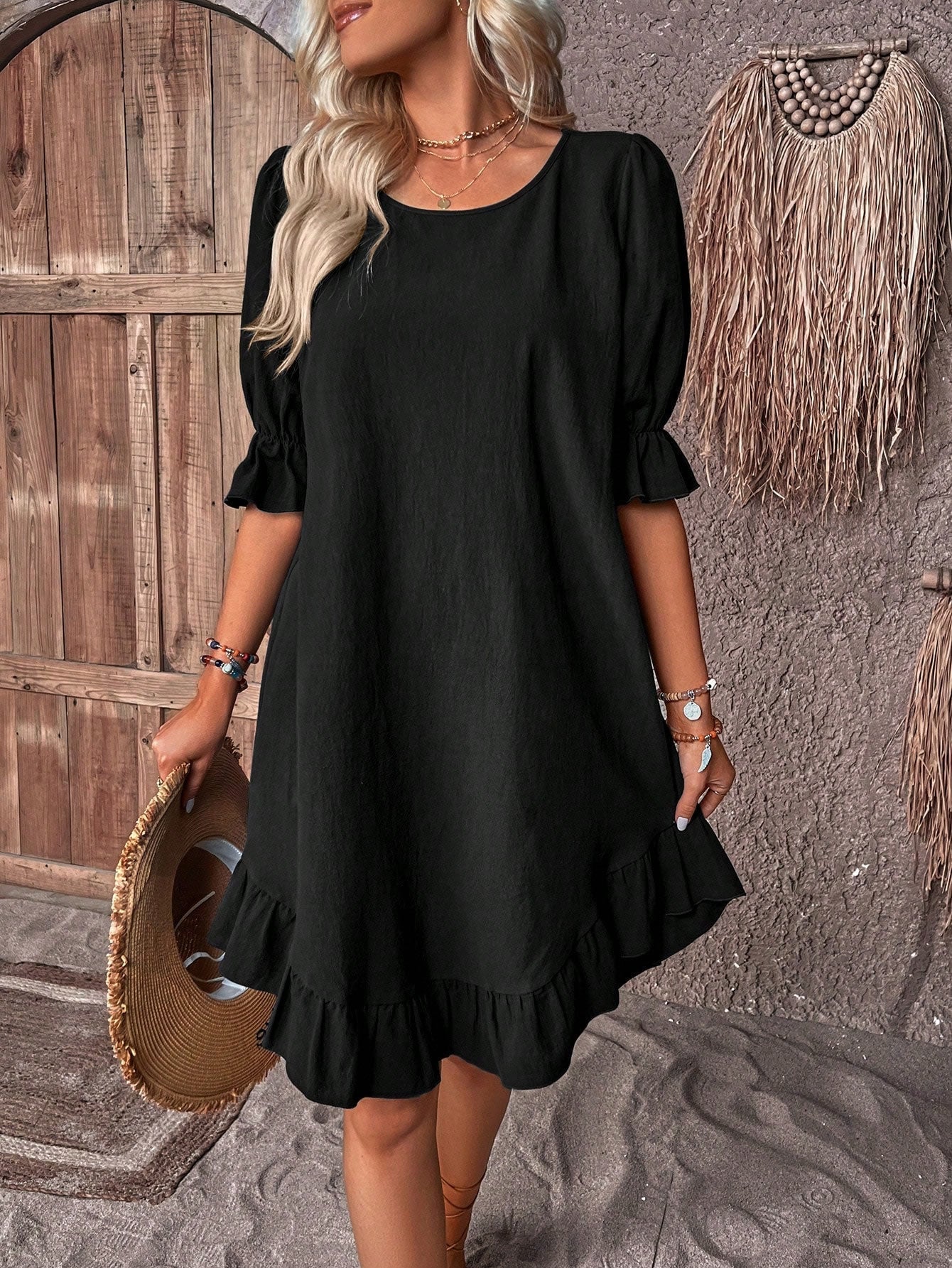 Light Boho summer dress – Ylva