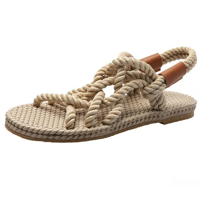 Braided Gladiator Sandals – Serina