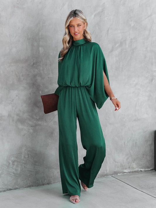 Trendy Green Jumpsuit - Chloe