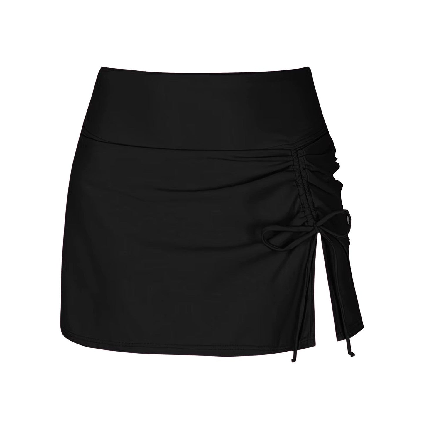 Ladies' swim shorts with side slit – Liv