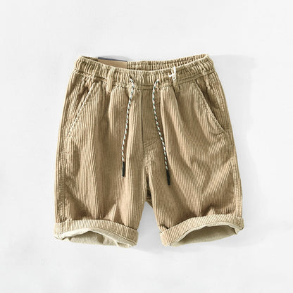 Retro cord shorts for men with a comfortable fit – Raul