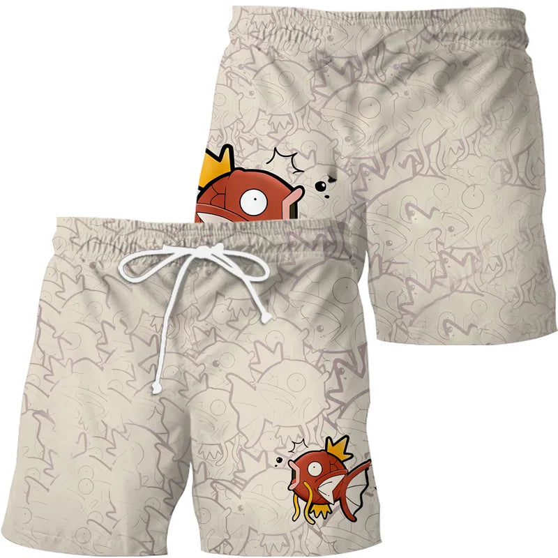Funny summer set with Gengar & Snorlax print | Buy 1, get 1 free - SleepyFun