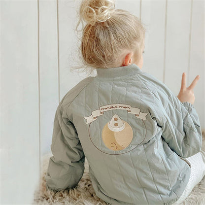 Baby winter jacket with cotton lining – Lio
