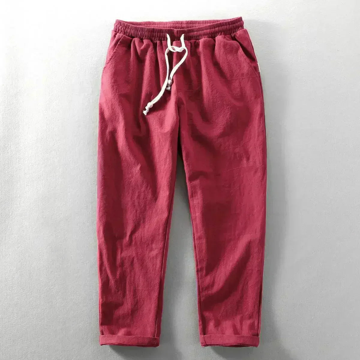 Ultralight Breathable Men's Linen Trousers – Fabio