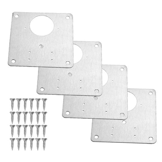 Hinge mounting plates for cabinet doors – Fixon
