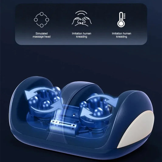 Extra Large Electric Shiatsu Foot & Calf Massager with Heat – Orion