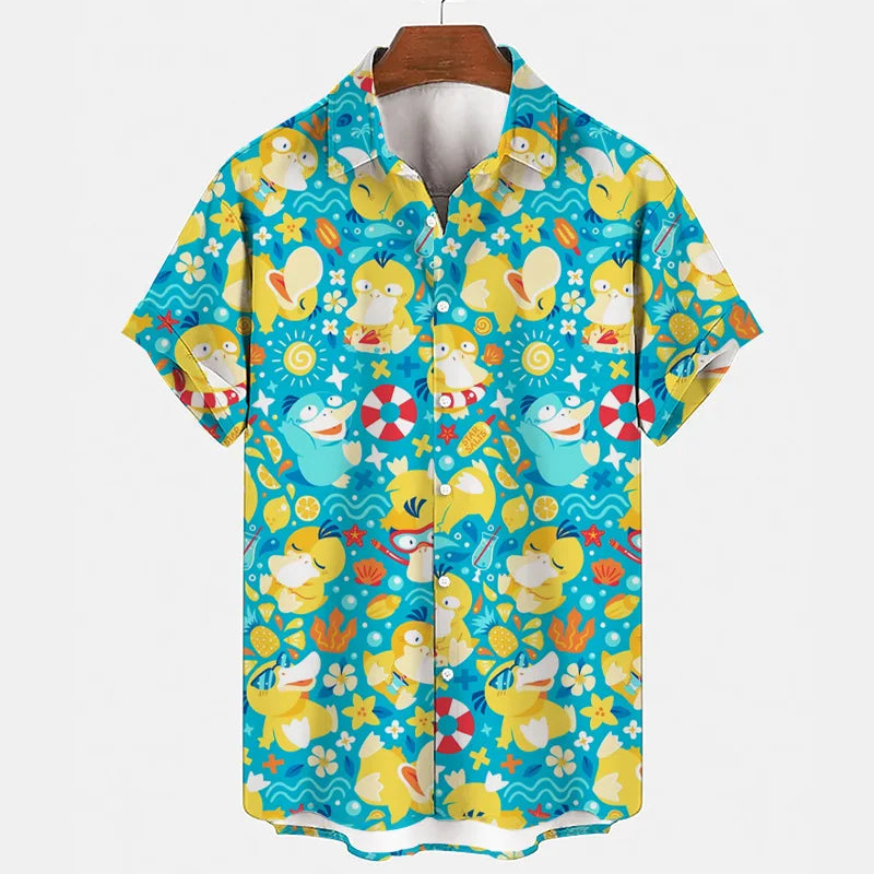Funny summer set with Gengar & Snorlax print | Buy 1, get 1 free - SleepyFun