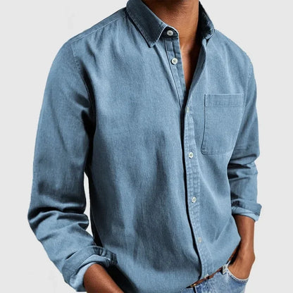 Relaxed men's casual shirt with a modern fit – Henrik Autumn Edition