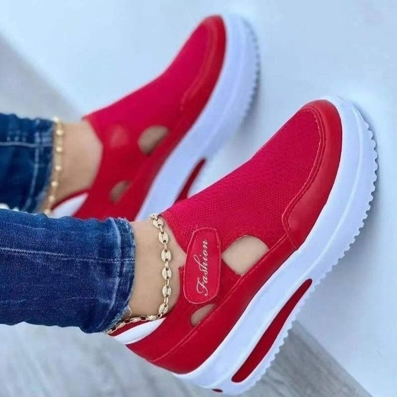 Ladies Breathable Mesh Sneakers – Liana