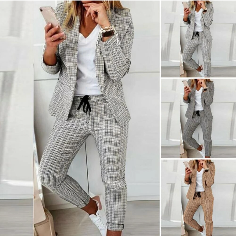 Luxury Ladies Suit - Celeste