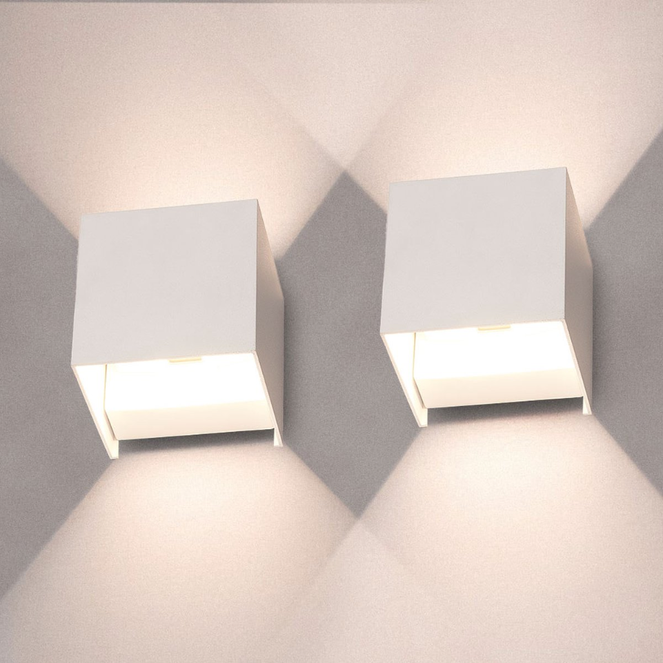 Stylish LED Cube Wall Light - LumiCube