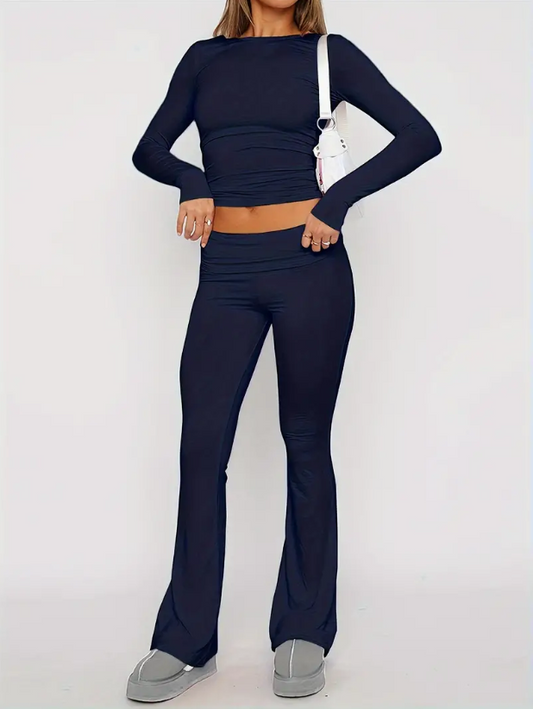 Comfortable 2-Piece Flare Set – Nova