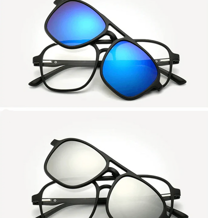 FlexView 6-in-1 | Sunglasses with interchangeable lenses (Buy 1 Get 1 Free promotion)