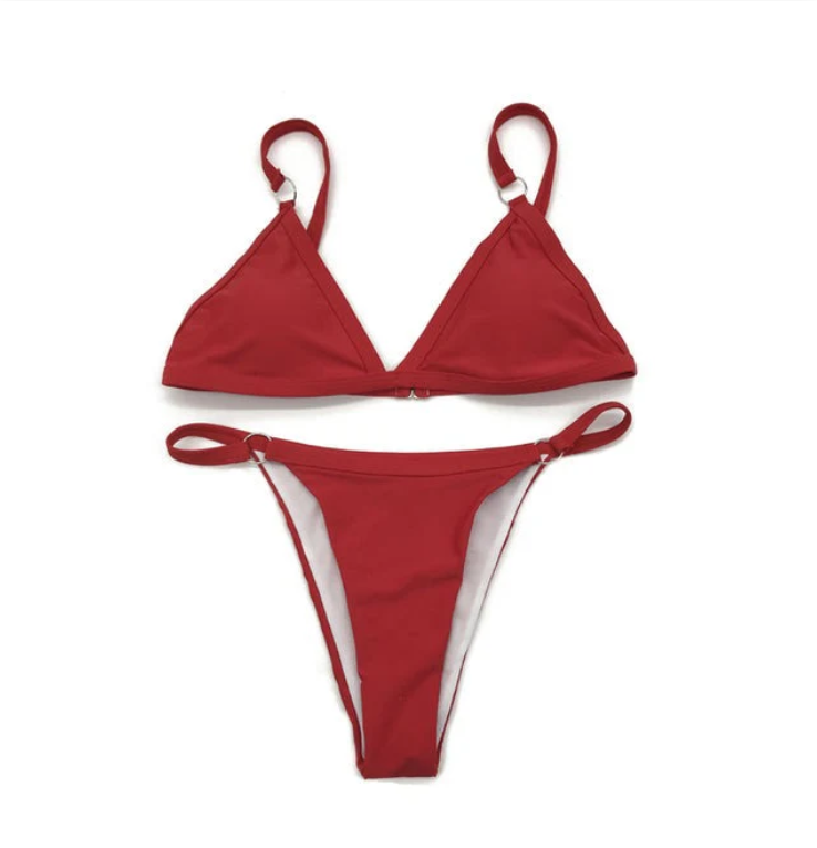 Sustainable bikini with adjustable straps – Alani