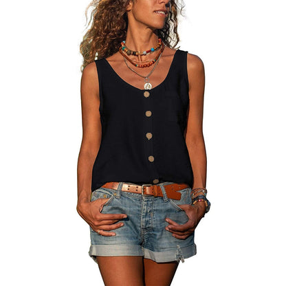 Schlanker Damen Tanktop Schnitt - Caroline