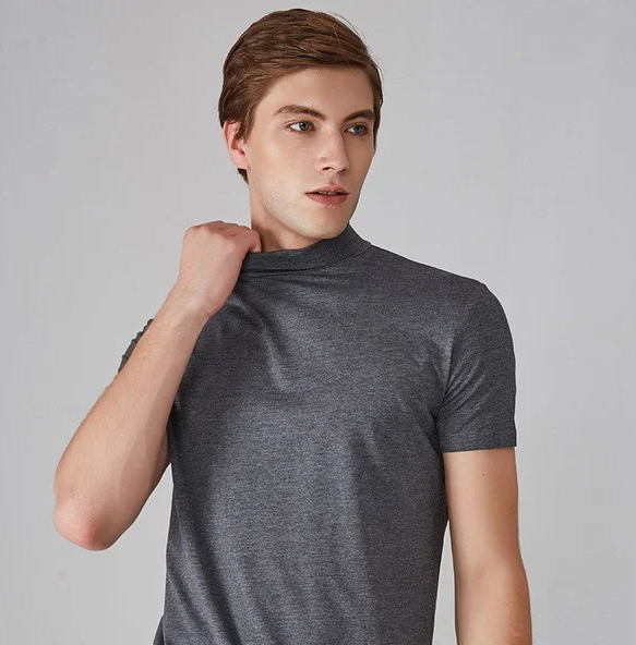 Function shirt with turtleneck for men – Adrian