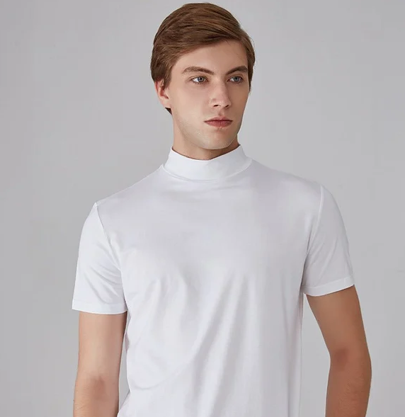 Function shirt with turtleneck for men – Adrian